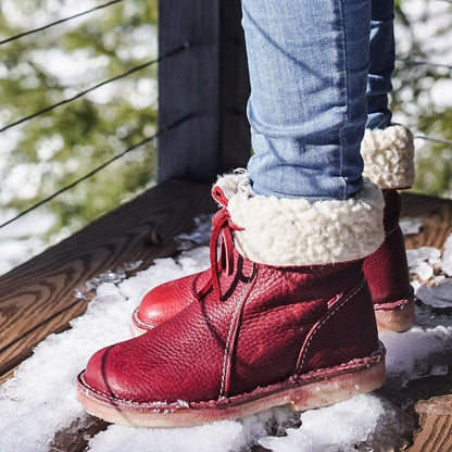 Lorenza™ Wasserdichte Stiefel mit Wollfutter