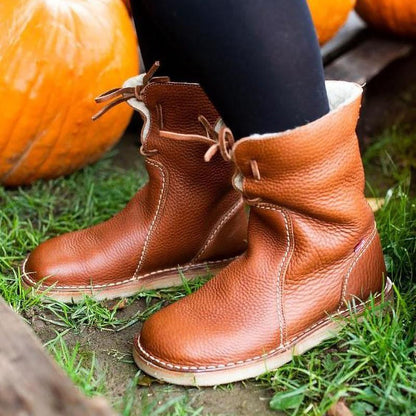 Lorenza™ Wasserdichte Stiefel mit Wollfutter