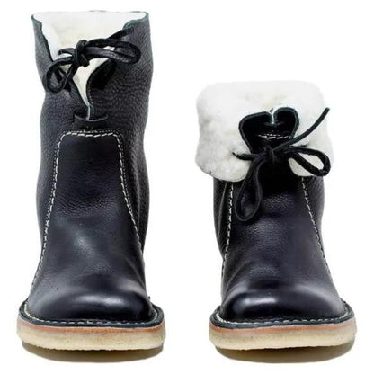 Lorenza™ Wasserdichte Stiefel mit Wollfutter