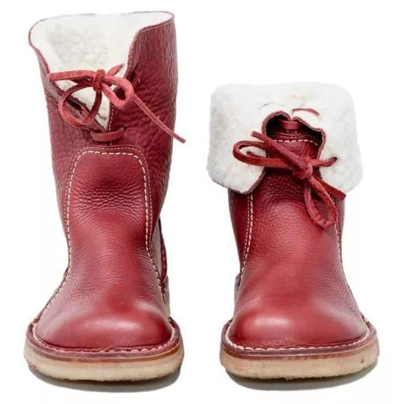 Lorenza™ Wasserdichte Stiefel mit Wollfutter