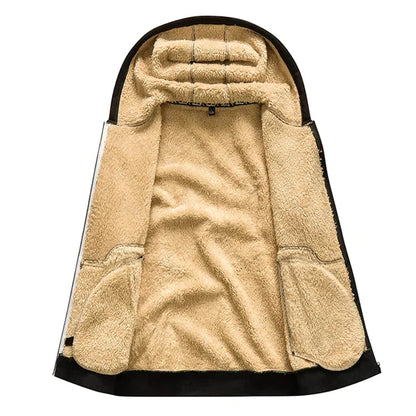 Almas™ | Herren Weichem Fleece-Futter Jacke