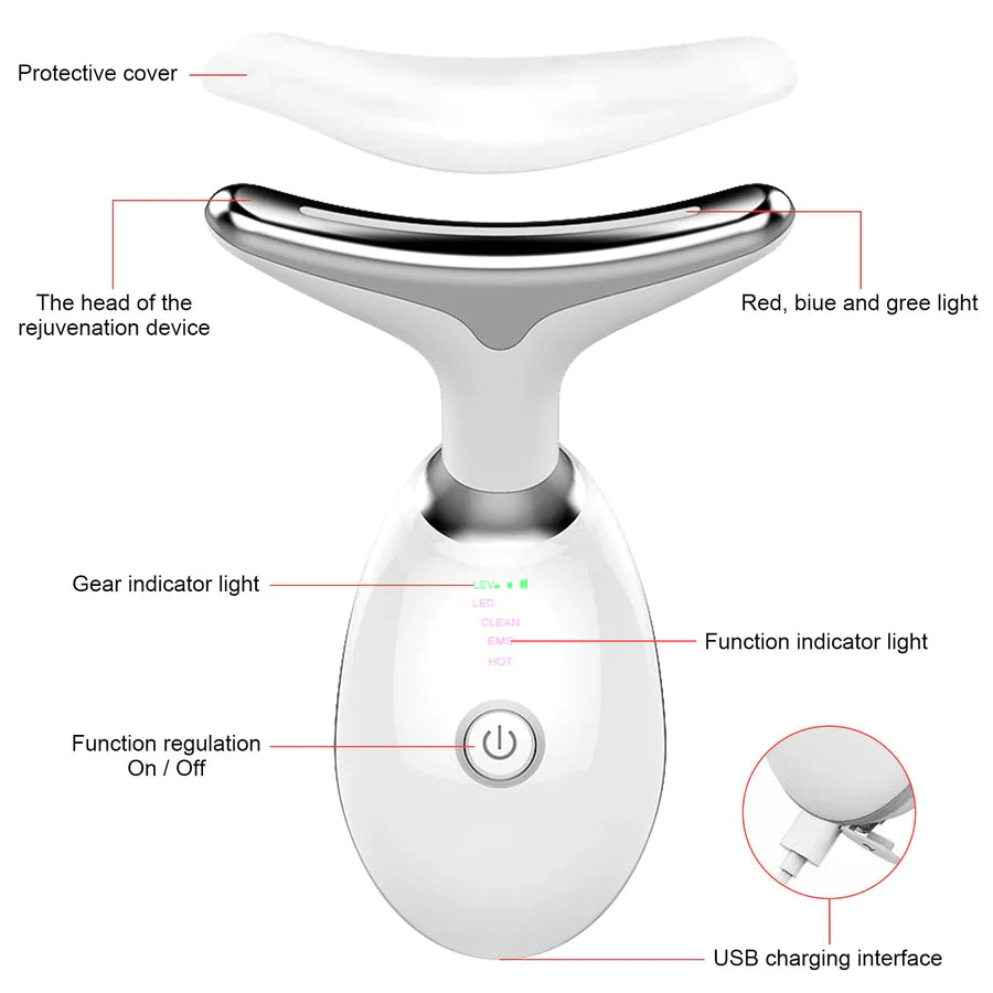 GLOWBEU™ | Anti-Falten EMS-Massagegerät zur Gesichtsstraffung