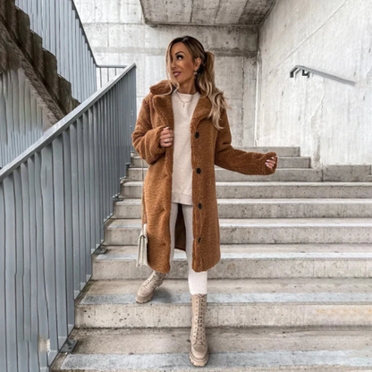 Eloise™ Stilvoller Weicher Teddy Mantel