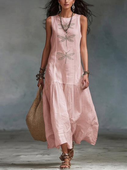 Genève™ | Ärmelloses Maxikleid