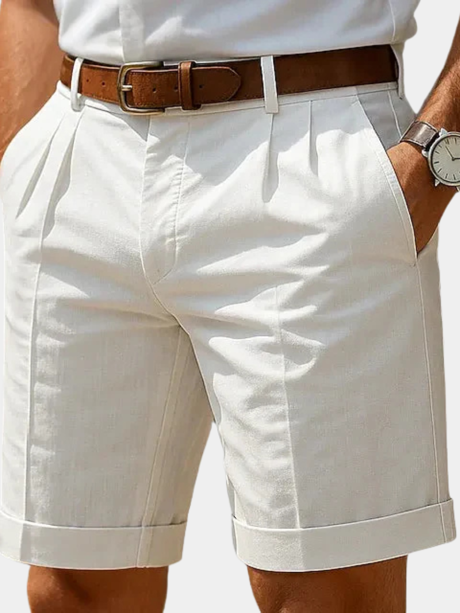 Klassiker Sammlung |  Gefaltete Sommershorts für Herren