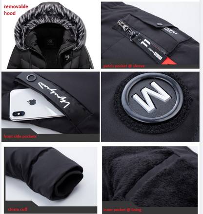 Ariabel™ | Winter Warme Fleece gefütterte Jacke