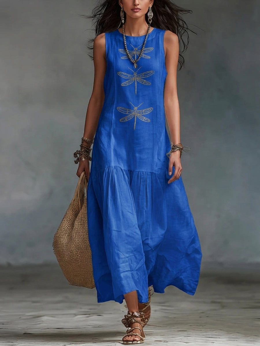 Genève™ | Ärmelloses Maxikleid