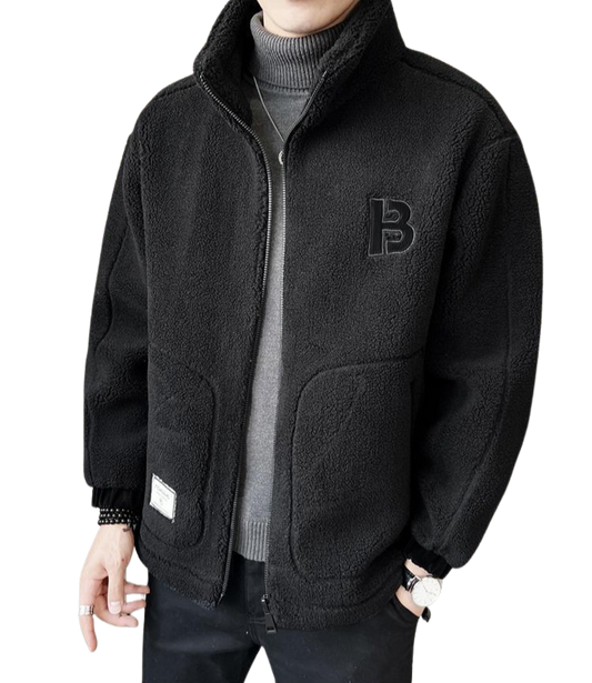 CALEBI™ | Herren Kuschelige Teddy Fleece Jacke
