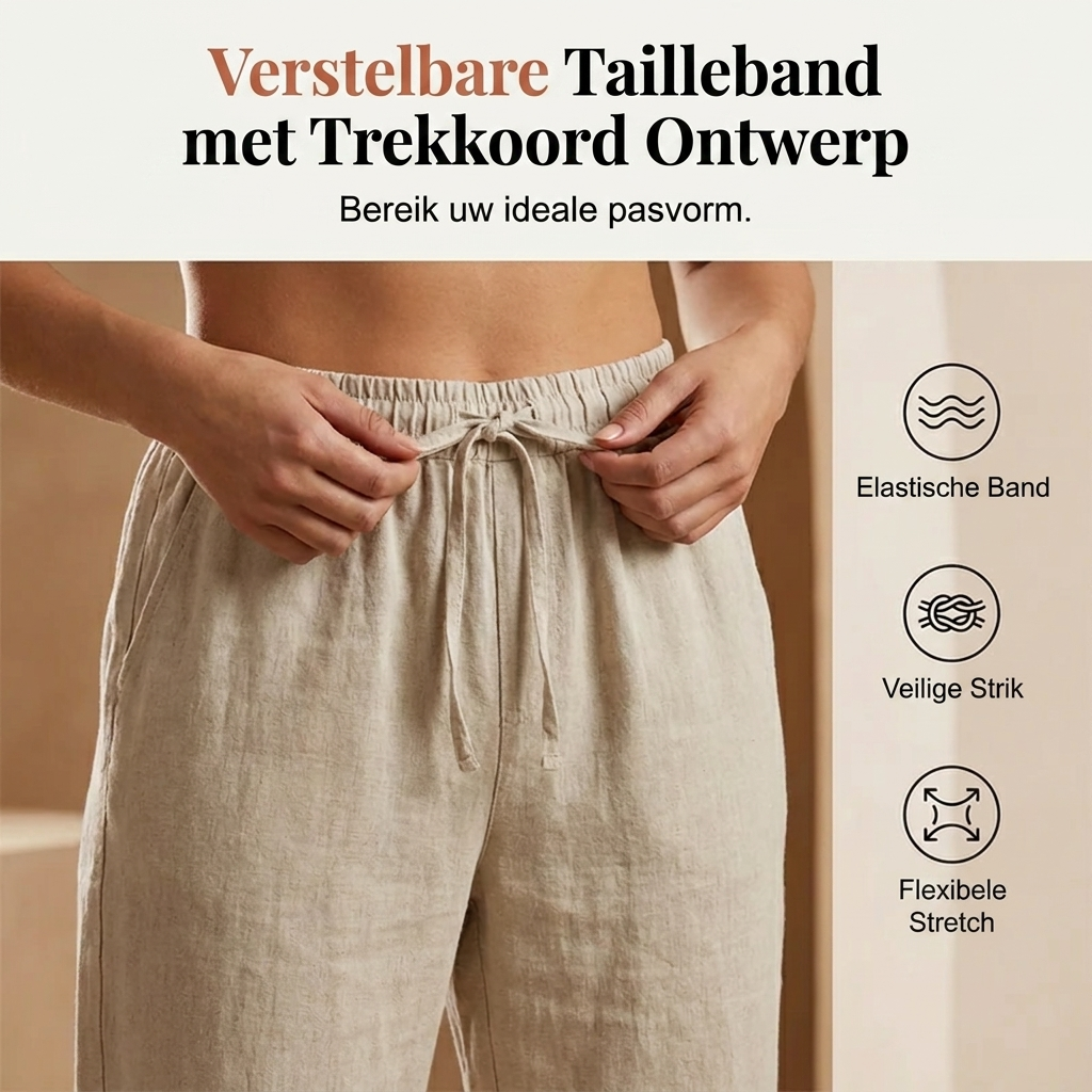 Elisa | Leichte Leinen-Shorts