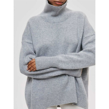 JOELINE™ | Rollkragen Schicker Strickpullover