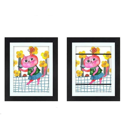 KIDOFRAME™ | Kinder Kunstwerk Projektrahmen (1+1 GRATIS & Kostenloses Malbuch)