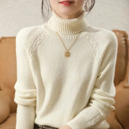 LOTTE™ | Damen Warmer Rollkragenpullover