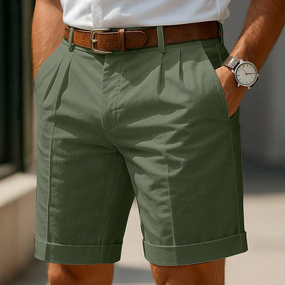 Klassiker Sammlung |  Gefaltete Sommershorts für Herren