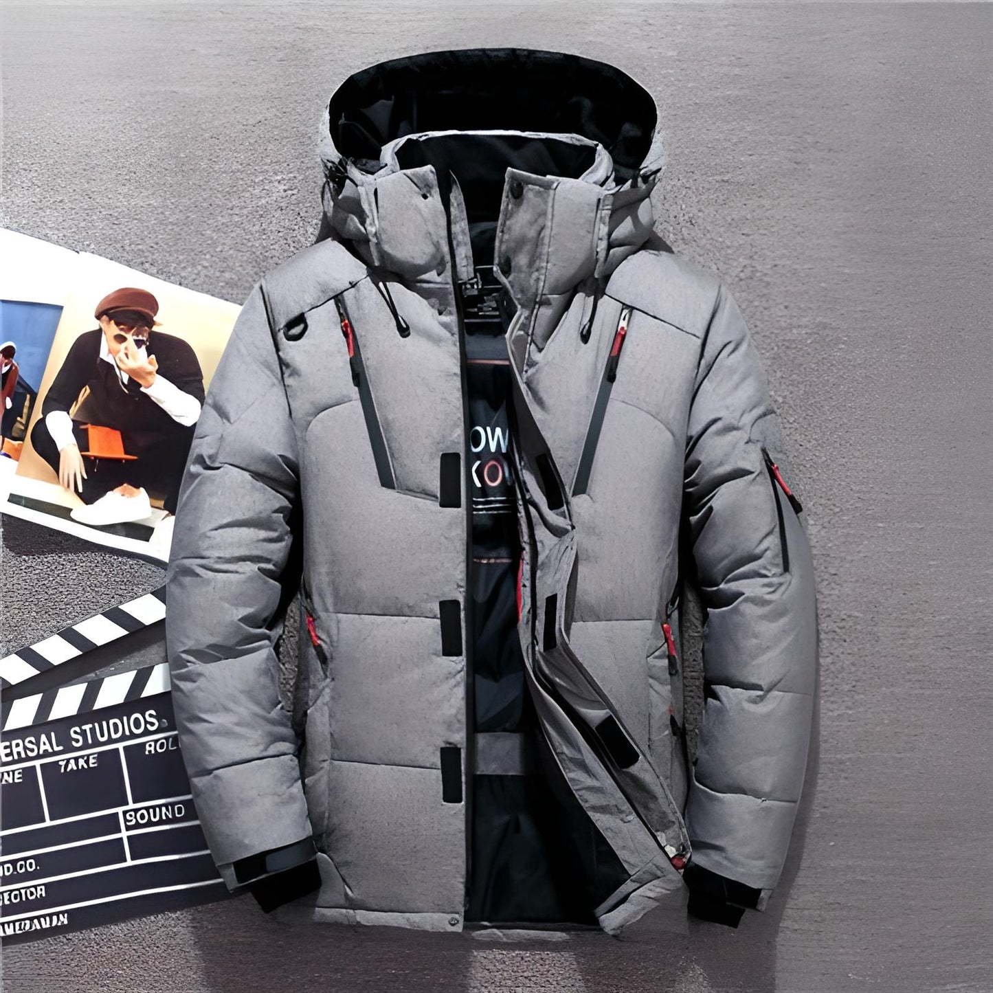 ALEX™ | Moderne Kapuze Winterjacke